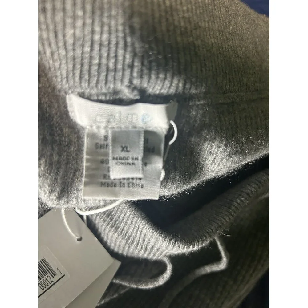 Johnny Was CALME Cashmere Waffle Jogger Size XL NEW W/TAGS $348 - Picture 8 of 10